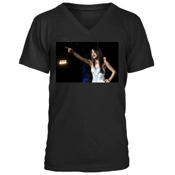 Selena Gomez Men's V-Neck T-Shirt