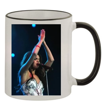 Selena Gomez 11oz Colored Rim & Handle Mug