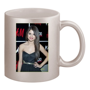 Selena Gomez 11oz Metallic Silver Mug