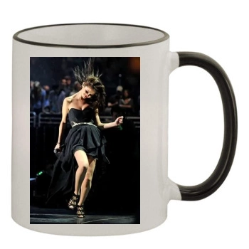 Selena Gomez 11oz Colored Rim & Handle Mug