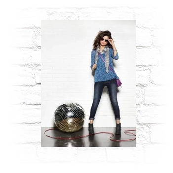 Selena Gomez Metal Wall Art