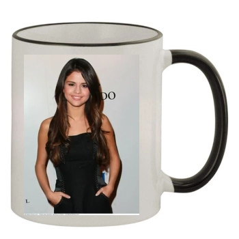 Selena Gomez 11oz Colored Rim & Handle Mug