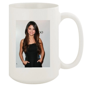 Selena Gomez 15oz White Mug