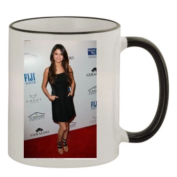 Selena Gomez 11oz Colored Rim & Handle Mug