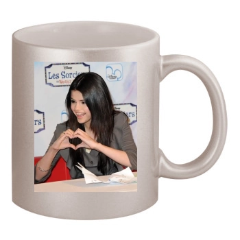 Selena Gomez 11oz Metallic Silver Mug