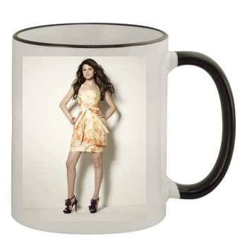 Selena Gomez 11oz Colored Rim & Handle Mug