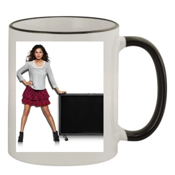 Selena Gomez 11oz Colored Rim & Handle Mug