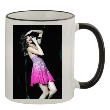 Selena Gomez 11oz Colored Rim & Handle Mug