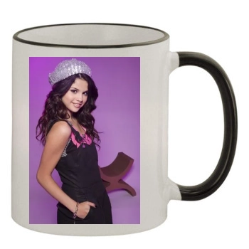 Selena Gomez 11oz Colored Rim & Handle Mug