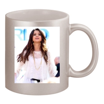 Selena Gomez 11oz Metallic Silver Mug