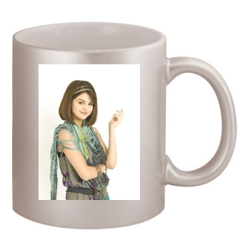 Selena Gomez 11oz Metallic Silver Mug