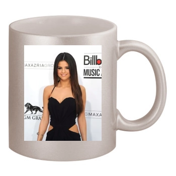 Selena Gomez 11oz Metallic Silver Mug