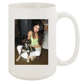 Selena Gomez 15oz White Mug