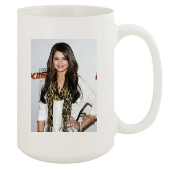 Selena Gomez 15oz White Mug