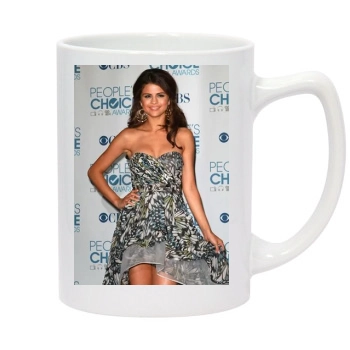 Selena Gomez 14oz White Statesman Mug