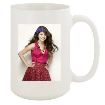 Selena Gomez 15oz White Mug