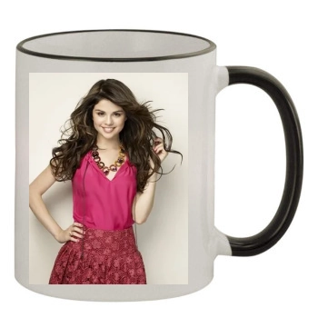 Selena Gomez 11oz Colored Rim & Handle Mug