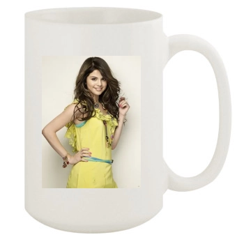 Selena Gomez 15oz White Mug