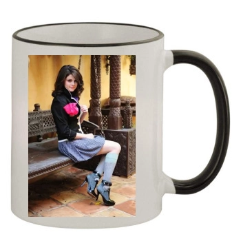 Selena Gomez 11oz Colored Rim & Handle Mug