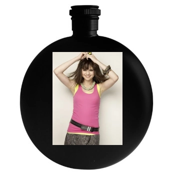 Selena Gomez Round Flask