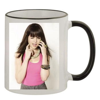 Selena Gomez 11oz Colored Rim & Handle Mug