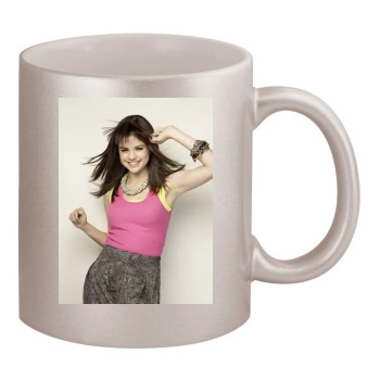 Selena Gomez 11oz Metallic Silver Mug