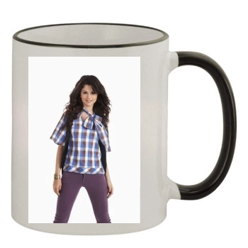 Selena Gomez 11oz Colored Rim & Handle Mug