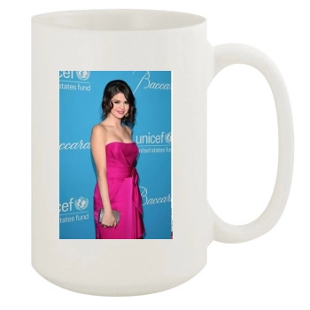 Selena Gomez 15oz White Mug