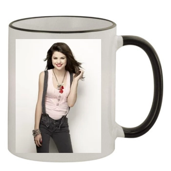 Selena Gomez 11oz Colored Rim & Handle Mug