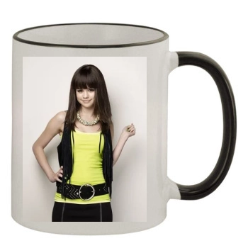 Selena Gomez 11oz Colored Rim & Handle Mug