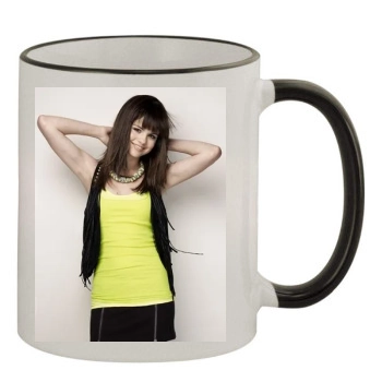 Selena Gomez 11oz Colored Rim & Handle Mug