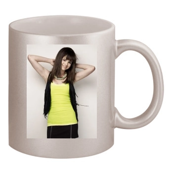 Selena Gomez 11oz Metallic Silver Mug