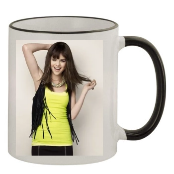 Selena Gomez 11oz Colored Rim & Handle Mug