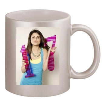 Selena Gomez 11oz Metallic Silver Mug