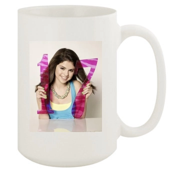 Selena Gomez 15oz White Mug