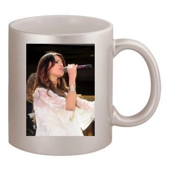 Selena Gomez 11oz Metallic Silver Mug