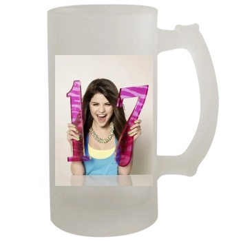 Selena Gomez 16oz Frosted Beer Stein