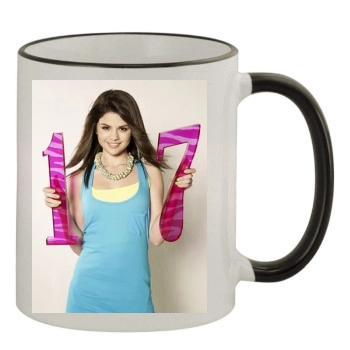 Selena Gomez 11oz Colored Rim & Handle Mug