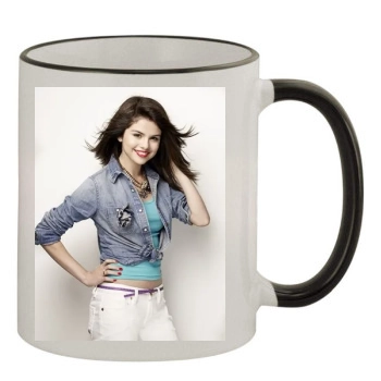 Selena Gomez 11oz Colored Rim & Handle Mug