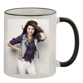 Selena Gomez 11oz Colored Rim & Handle Mug