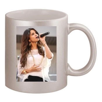 Selena Gomez 11oz Metallic Silver Mug