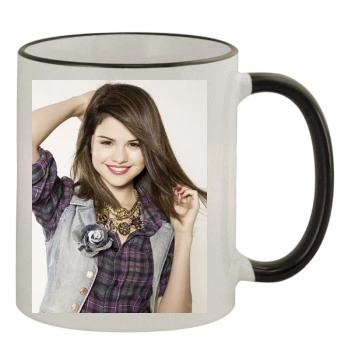 Selena Gomez 11oz Colored Rim & Handle Mug