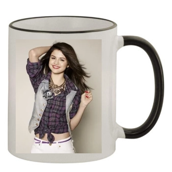 Selena Gomez 11oz Colored Rim & Handle Mug