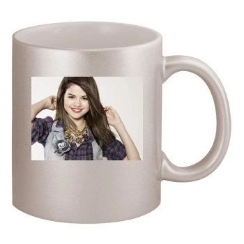 Selena Gomez 11oz Metallic Silver Mug