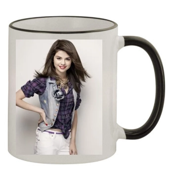 Selena Gomez 11oz Colored Rim & Handle Mug