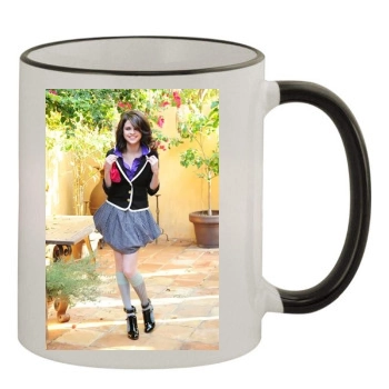 Selena Gomez 11oz Colored Rim & Handle Mug