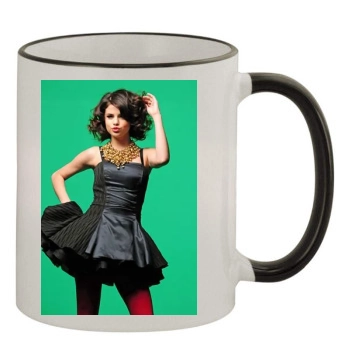 Selena Gomez 11oz Colored Rim & Handle Mug