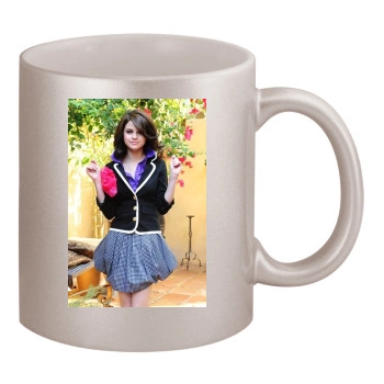 Selena Gomez 11oz Metallic Silver Mug