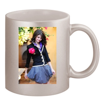 Selena Gomez 11oz Metallic Silver Mug