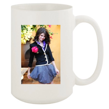 Selena Gomez 15oz White Mug